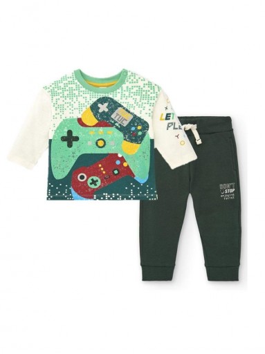 Conjunto niño felpa TUC TUC Cyber Dino