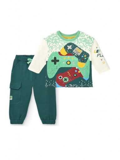 Conjunto niño felpa TUC TUC Cyber Dino