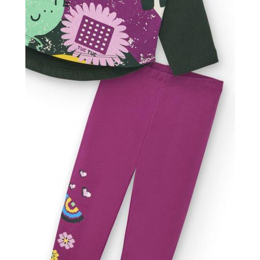 Conjunto Legging niña TUC TUC Cyber Dino [3]