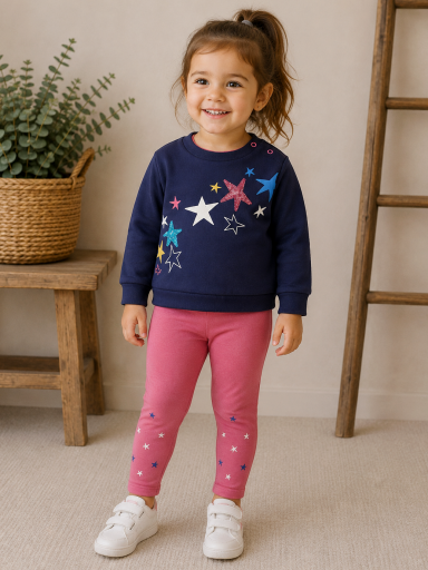 Conjunto Legging Felpa niña TUC TUC Amazing
