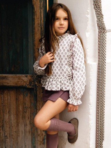 Conjunto niña Falda Pantalon Meira CALAMARO BABY 11390 .jpg [0]