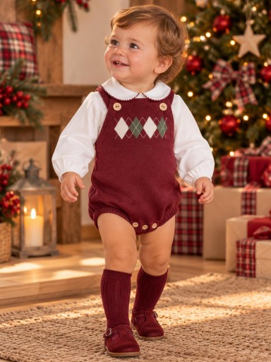 Conjunto Peto Ranita Cangas Bebé Niño CALAMARO BABY 11422.jpg