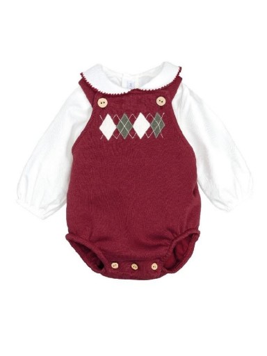 Conjunto Peto Ranita Cangas Bebé Niño CALAMARO BABY 11422.jpg [0]