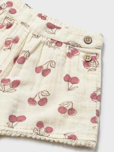 Pantalón corto estampado niña Mayoral [2]