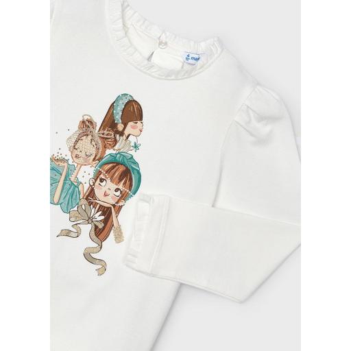 Camiseta Niña manga larga Mayoral  [0]