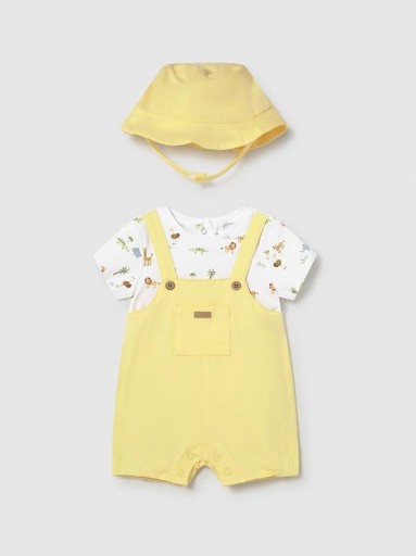 Pelele Peto con Gorro recién nacido Mayoral 1607 Amarillo.JPG [0]