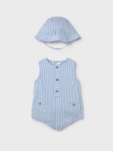 Pelele Ranita bebé niño con gorro Mayoral [1]