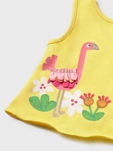 Conjunto baño bebé niña con gorro Mayoral [2]