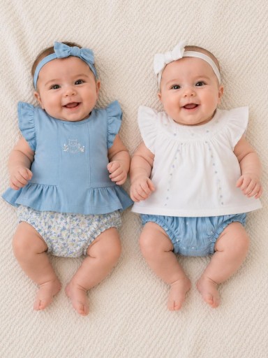Conjunto punto bebé niña Mayoral