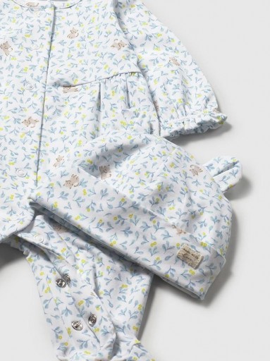 Pelele con gorro bebé niña Mayoral [2]