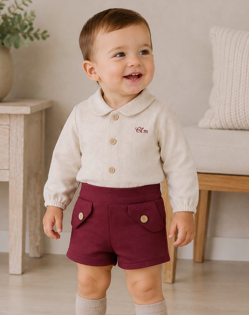 Conjunto bebé niño Mensa Calamaro Excellent 17786.jpg