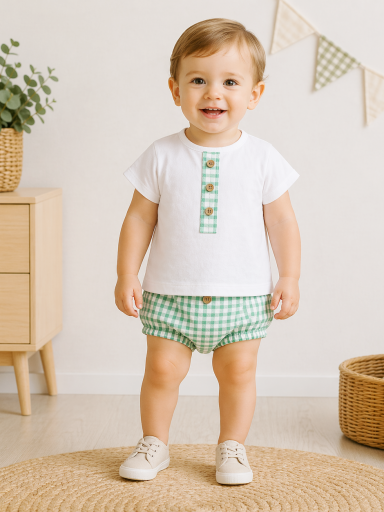 Conjunto bebé niño Prunela CALAMARO BABY 