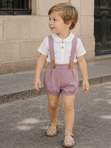 Conjunto bebé niño Ginseng Calamaro Baby Excellentt 17967.jpg