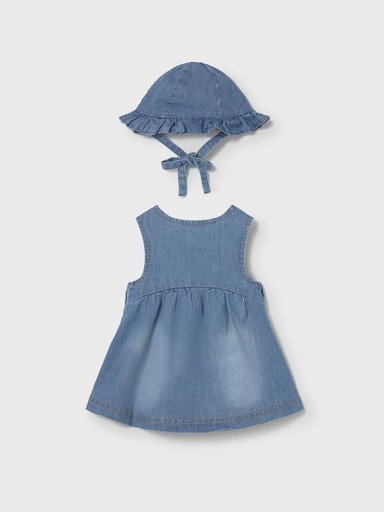 Vestido con Gorro bebé niña Mayoral [1]
