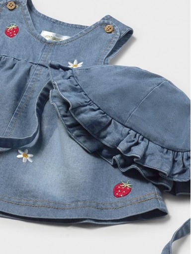 Vestido con Gorro bebé niña Mayoral [2]