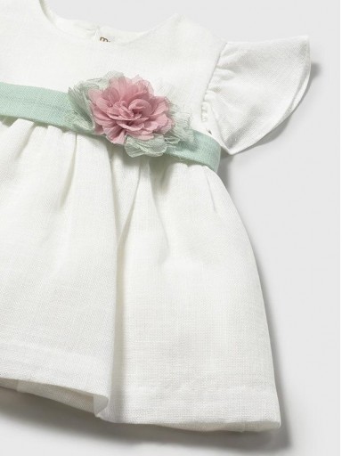 Vestido Ceremonia con braguita bebé niña Mayoral [2]