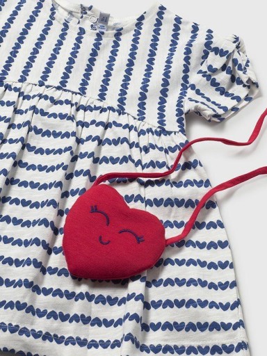 Vestido estampado con bolso niña Mayoral [2]