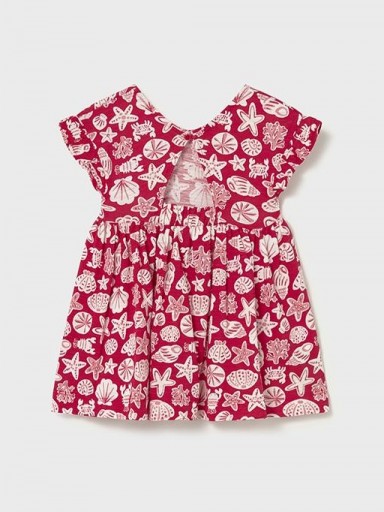 Vestido punto estampado niña Mayoral [1]
