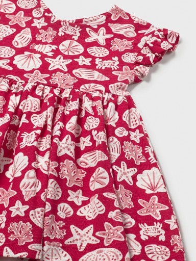 Vestido punto estampado niña Mayoral [2]