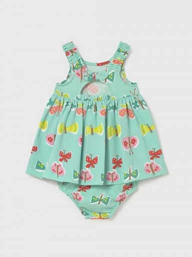 Vestido estampado con braguita niña Mayoral [1]