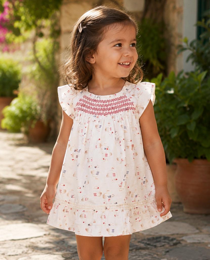 Vestido estampado niña Mayoral 1992.jpg