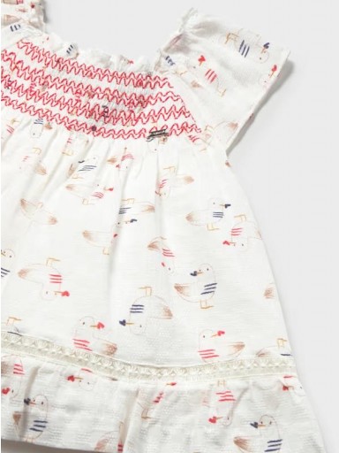 Vestido estampado niña Mayoral [2]