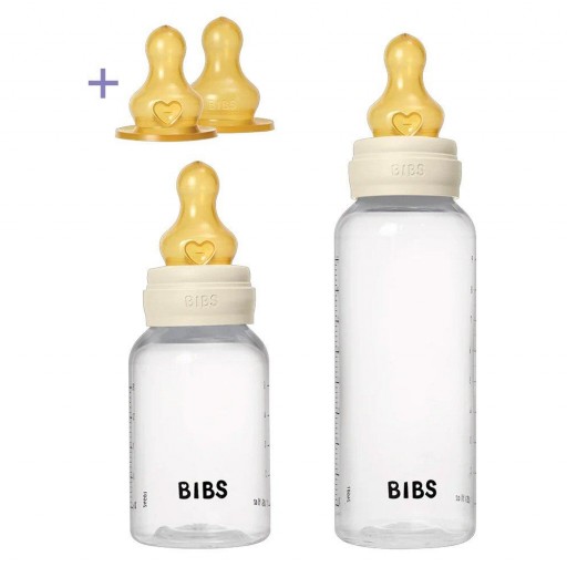 2 Biberones Plástico BIBS Látex 150/270 ml [2]