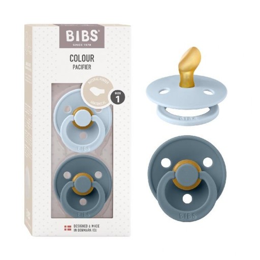 2 Chupetes BIBS Colour Tetina Látex Anatómica - 2 Tallas [3]