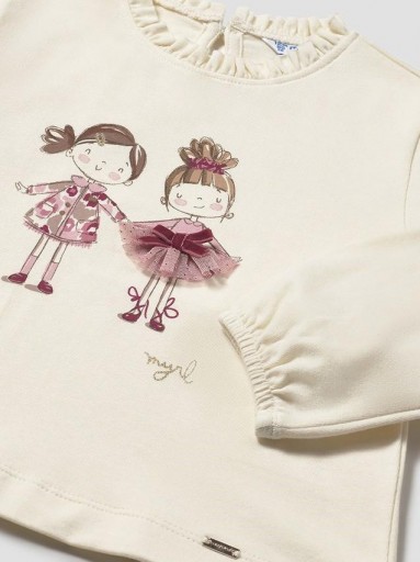 Camiseta niña manga larga vestir Mayoral  [2]