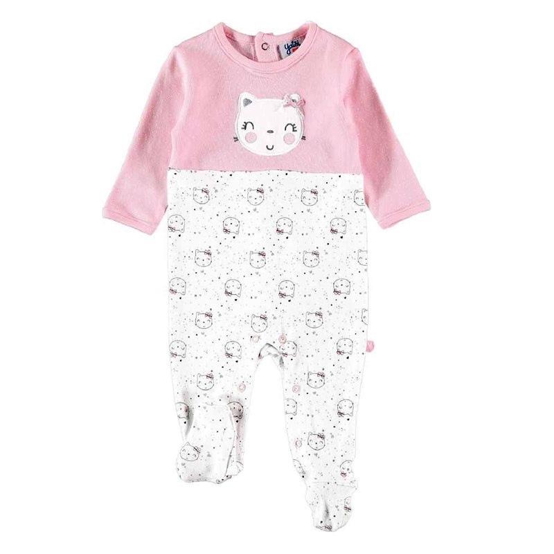 Coro habilidad salir Comprar Pijama pelele bebé algodón interlock YATSI Little Kitty | Colomina