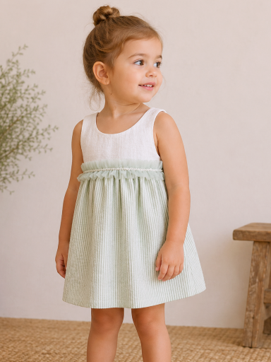 Vestido niña Hinojo Calamaro Baby  21259.jpg