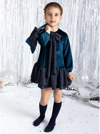 Vestido fiesta Halny niña Calamaro Baby  21318 .jpg