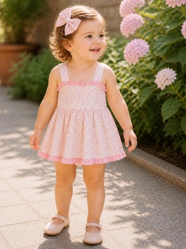Vestido con Braguita niña Kanpur CALAMARO BABY 