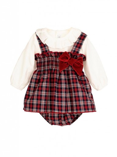 Capota Monzón bebé niña CALAMARO BABY Navidad [1]