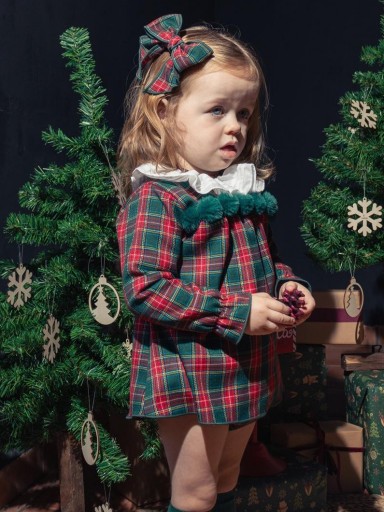 Capota Galerna bebé niña CALAMARO BABY Navidad [1]