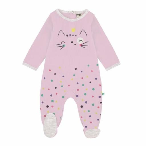 Pijama Pelele bebé niña primavera YATSI Meow
