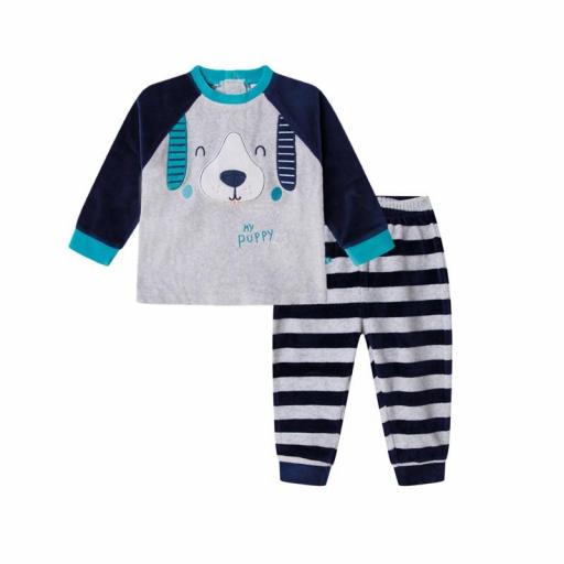 Pijama bebé niño terciopelo Yatsi 22200504.jpg