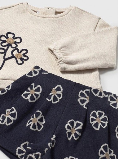 Conjunto Pantalón corto niña Mayoral  [2]
