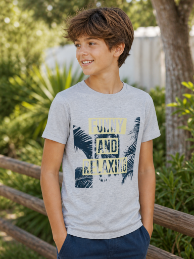 Camiseta chico manga corta KATUCO Funny and Relaing 23116344 .jpg
