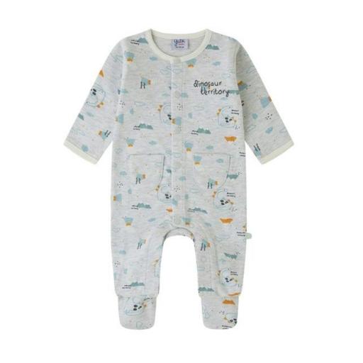 Pijama Pelele bebé niño interlock YATSI Dinosaurs Territory