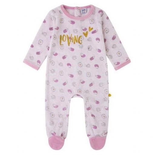 Pijama Pelele bebé niña terciopelo Yatsi 23200448.jpg