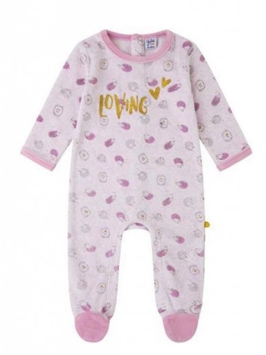 Pijama Pelele bebé niña terciopelo Yatsi 23200448.jp