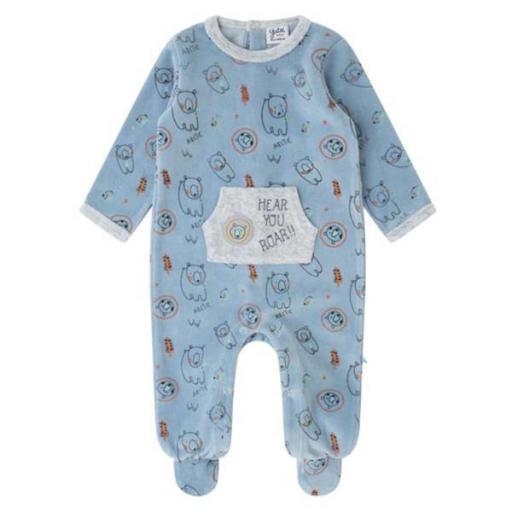 Pijama Pelele bebé terciopelo Yatsi 23200412.jpg