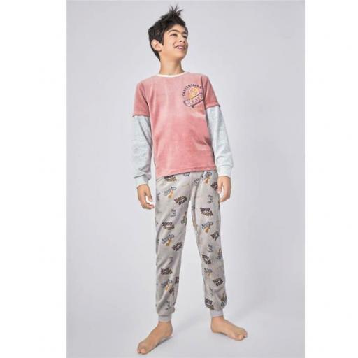 Pijama chico terciopelo Tobogan 23208104.jpg