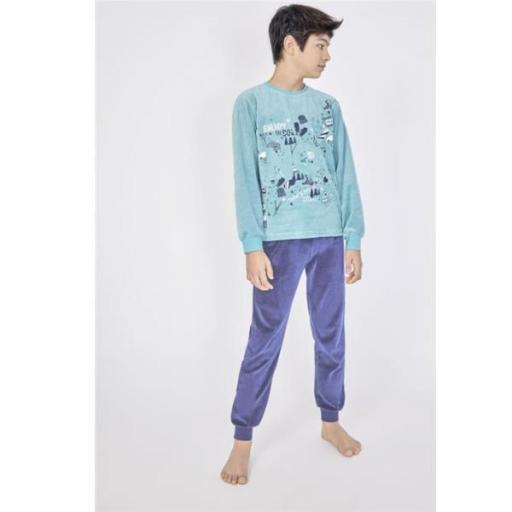 Pijama chico terciopelo Tobogan 23208108.jpg