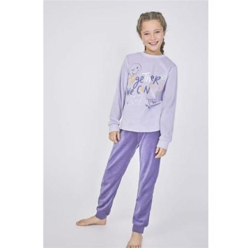 Pijama chica terciopelo Tobogan 23208308.jpg