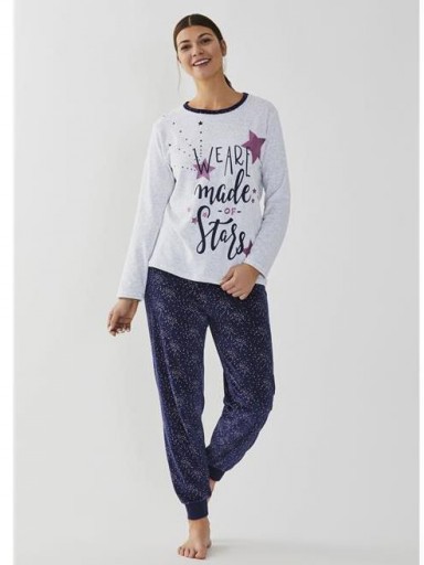 Pijama mujer terciopelo DIASSI Stars 23209955.jpg