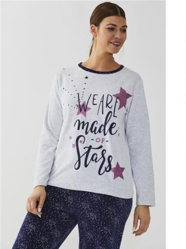 Pijama mujer terciopelo DIASSI "Stars" [1]