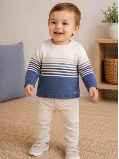 Pantalón bebé niño tirantes Mayoral  [2]