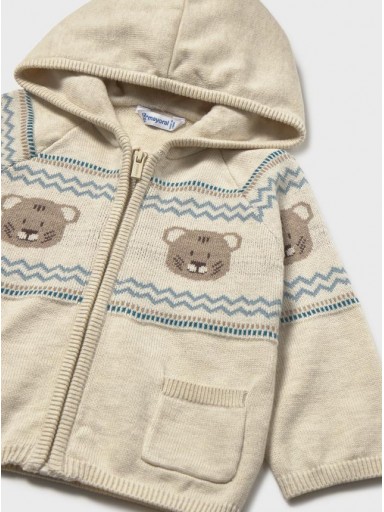 Chaqueta tricot capucha bebé niño Mayoral [3]